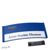 Name badges color-print stainless steel pin 74 x 34 mm  | blue 