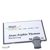 Name badges with clamp Vista 40 75 x 47 mm  | anthracite 