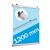 Big poster clamps, aluminium, hinged 1200 mm