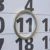 Ring magnets used as date indicator for desk calendars, neodymium, N40, nickel-plated, including matching metal discs 30 mm | 25 mm