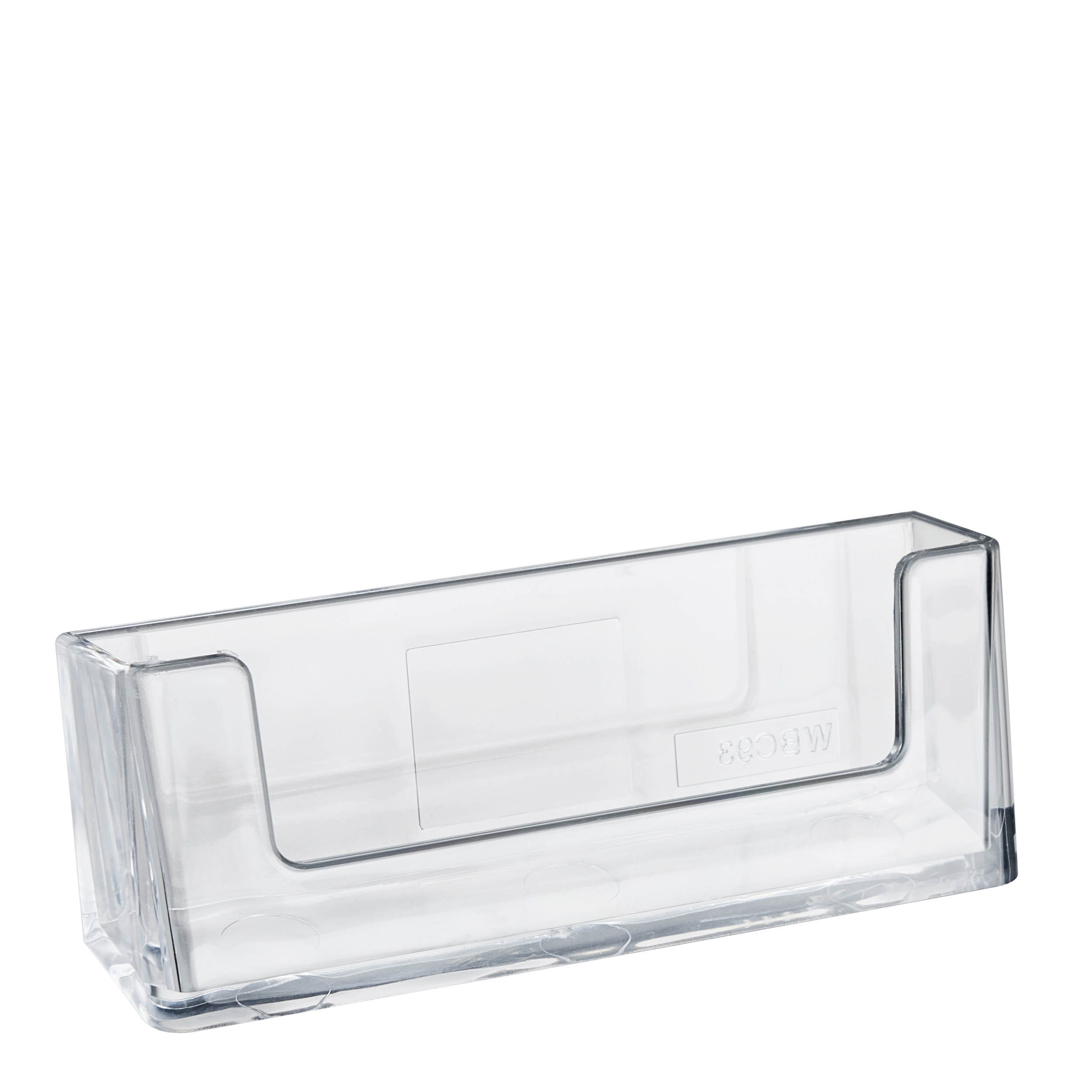 Wavy plate business card holder main image 1
